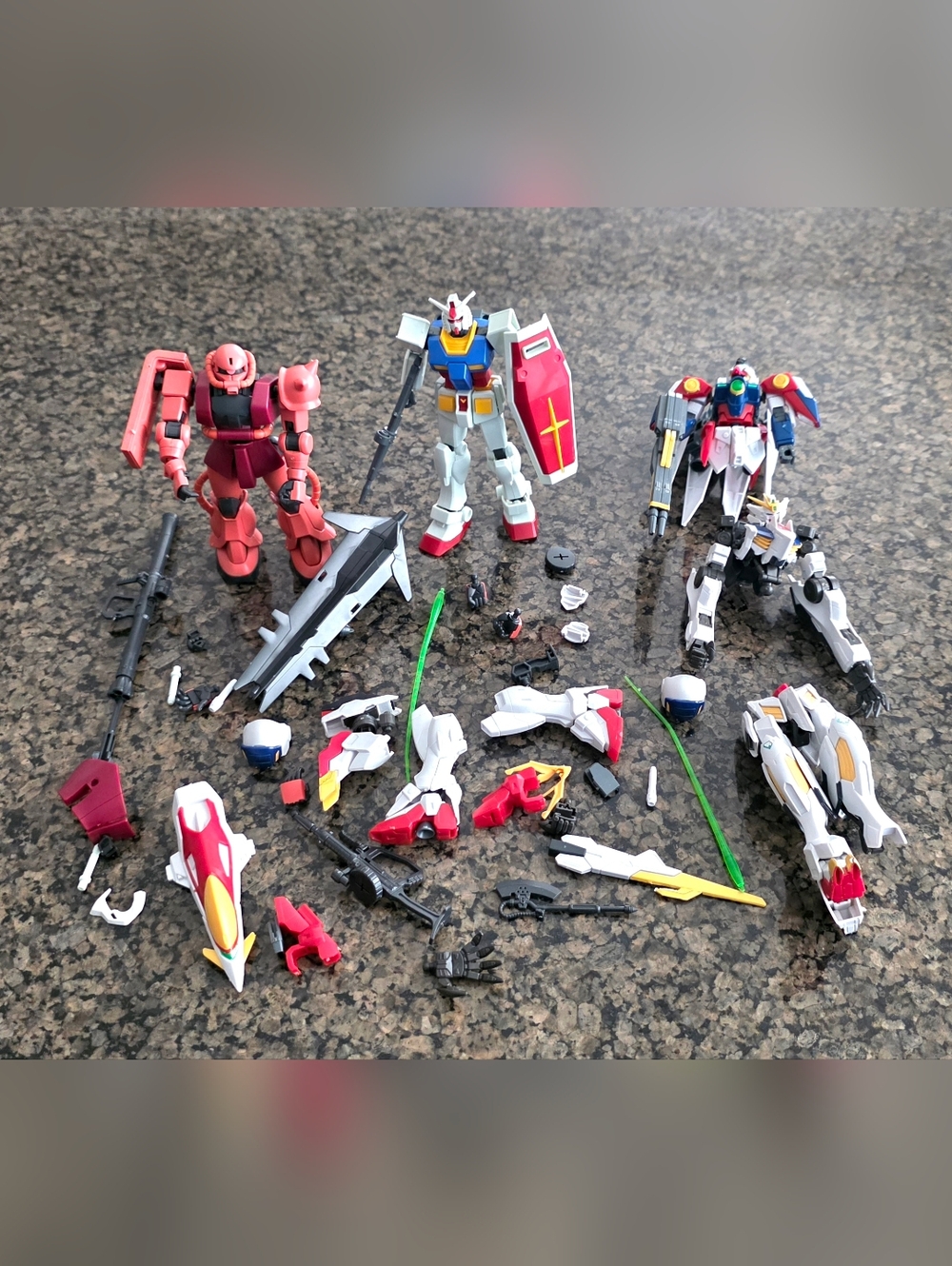 Bandai Gundam Universe 5-6-inch Action Figure Lot Figures Bandai Namco weapons p